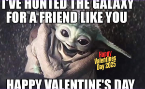 Yoda Happy Valentine’s Day: Galactic Love and Wisdom